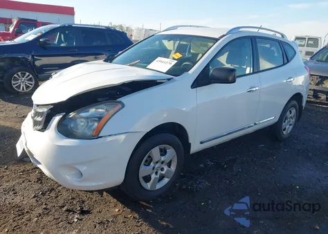 2014 Nissan Rogue Select S из США, поврежденный, VIN JN8AS5MTXEW620637